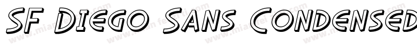 SF Diego Sans Condensed字体转换